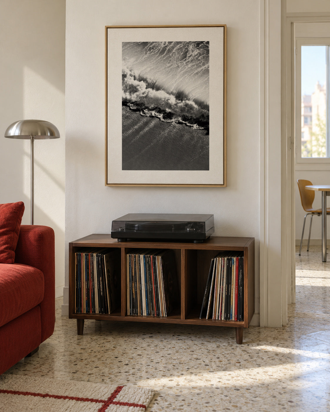 Untitled - Framed canvas in an interior