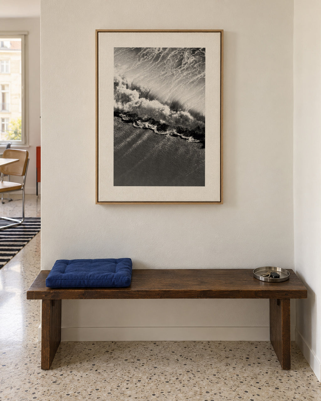 Untitled - Framed canvas in an interior