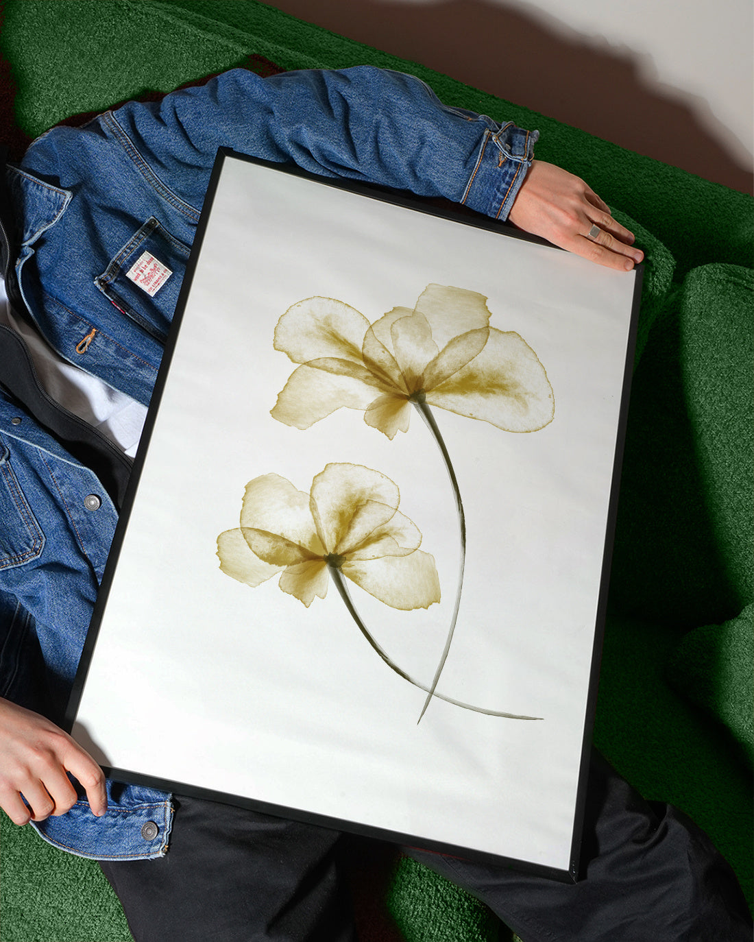 Pressed Flowers - Framed poster detail