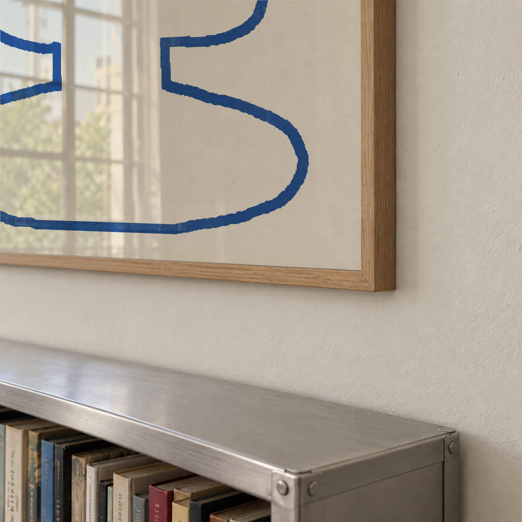 Vase No13 - Framed poster detail