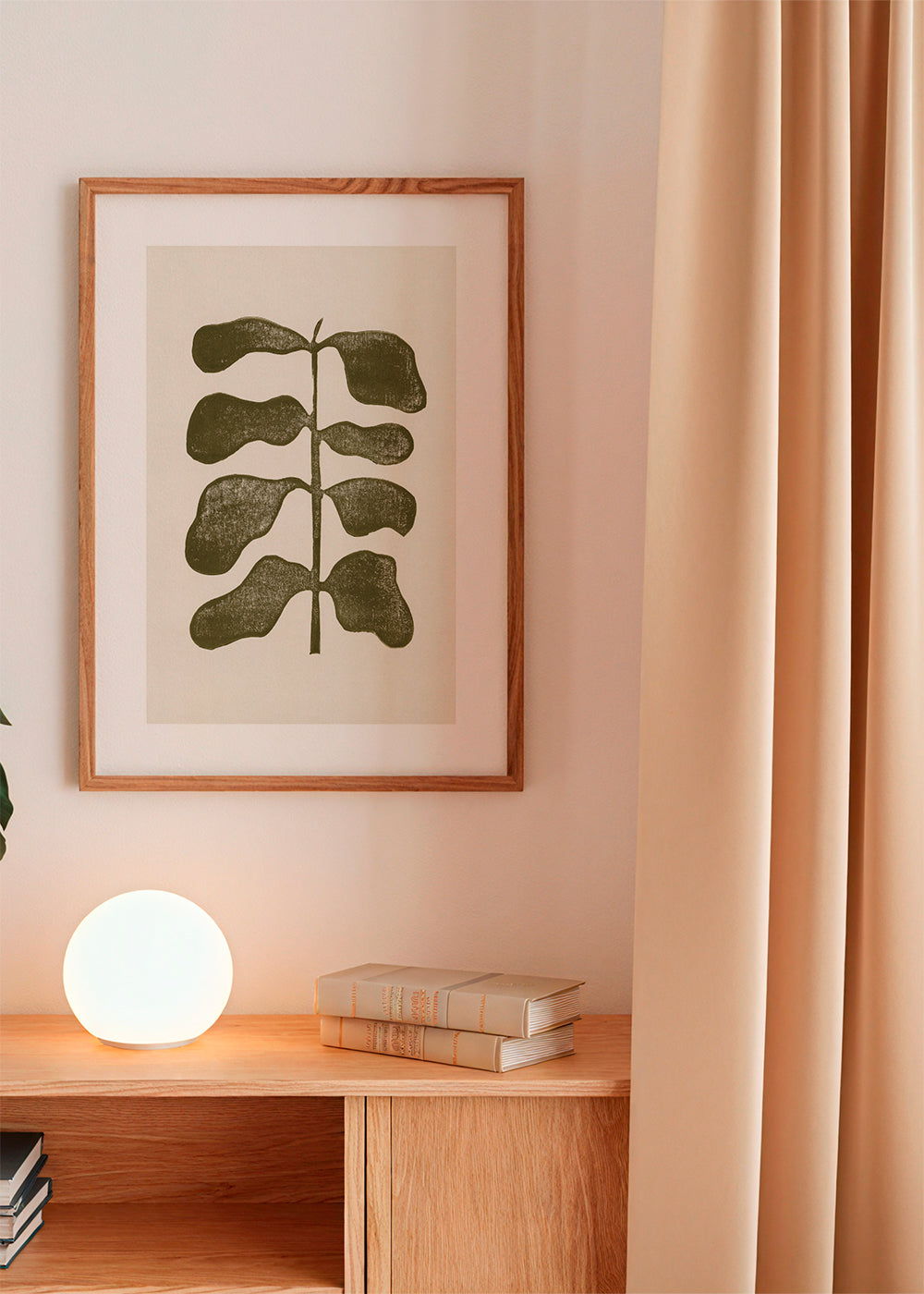 Linocut Plant - Alisa Galitsyna