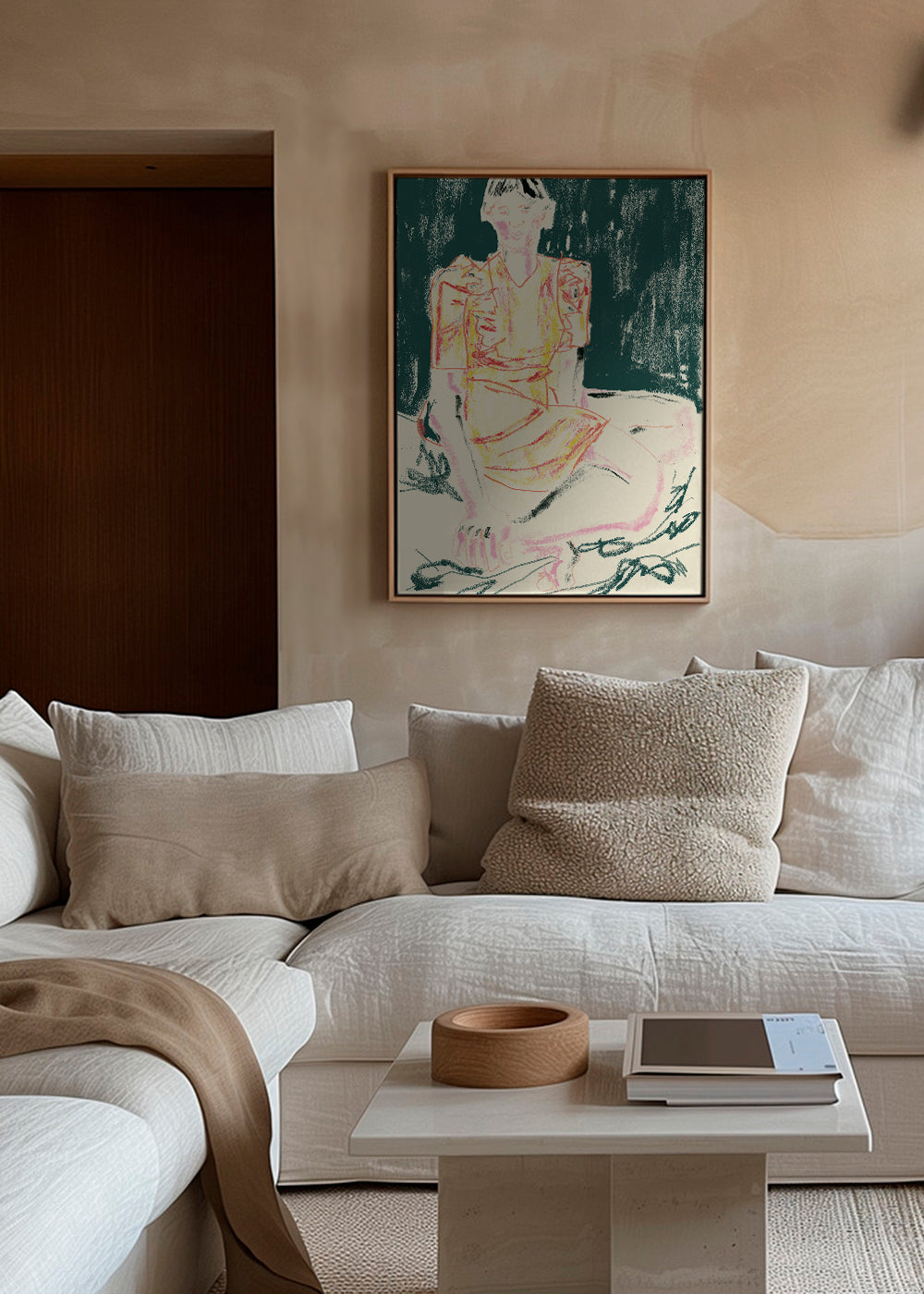 The Girl In Orange Dress - Francesco Gulina