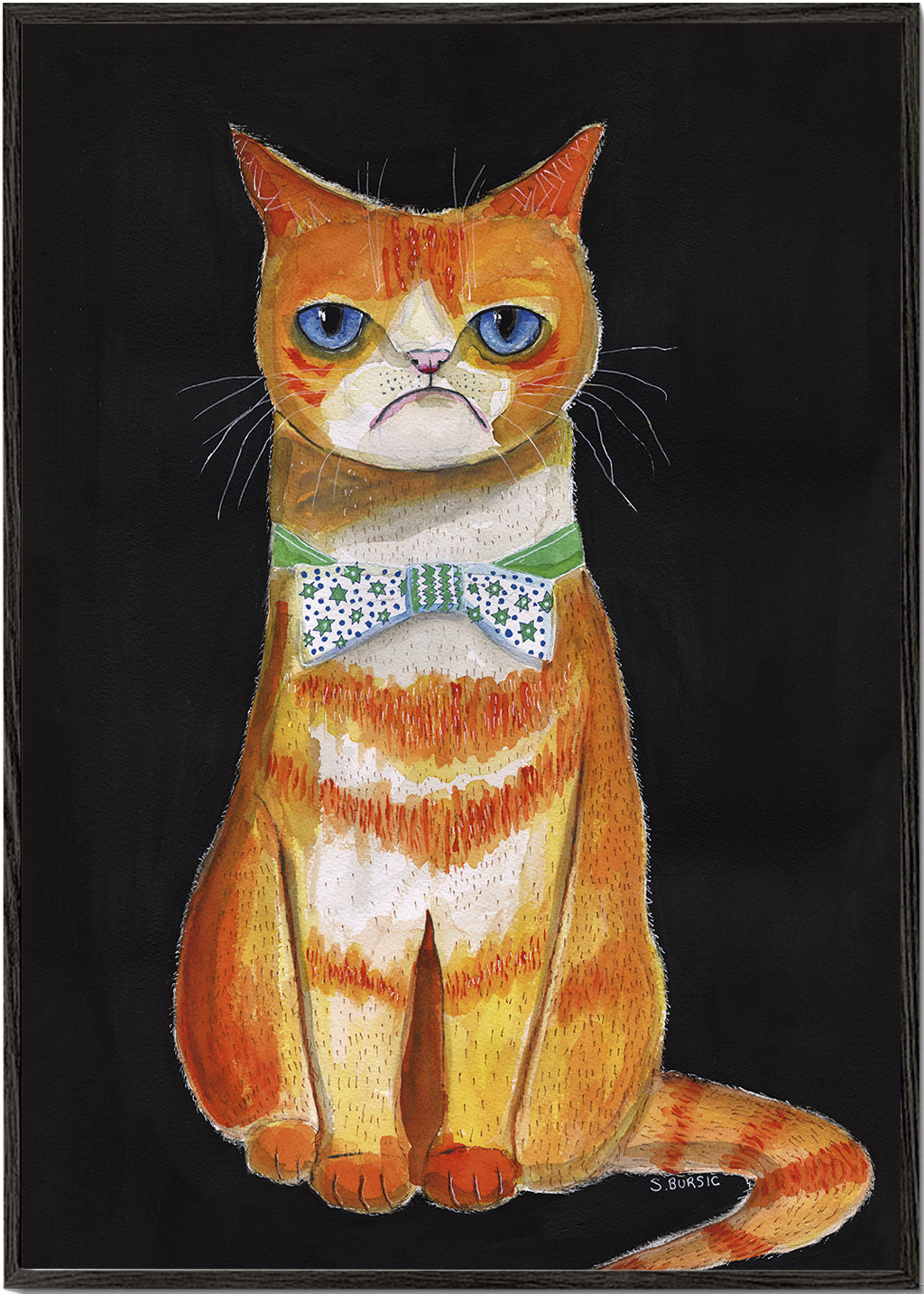 Sad Cat - Sharyn Bursic