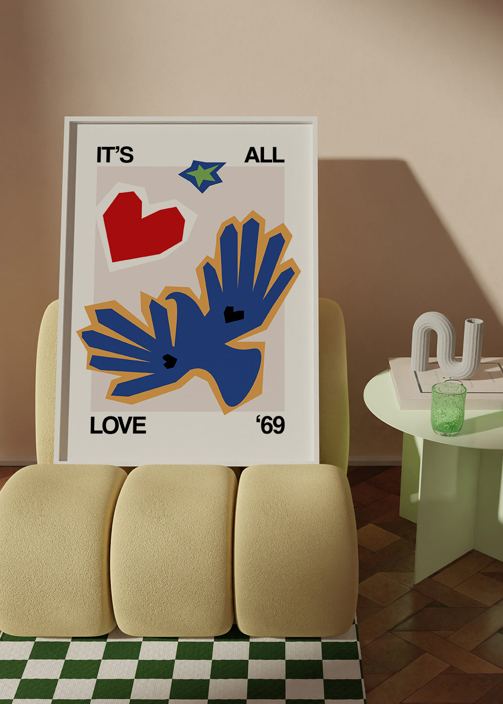 It's All Love '69 Bird Blue - Frances Collett