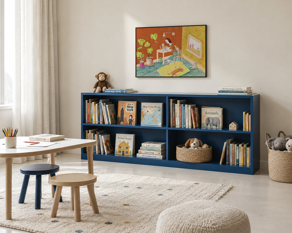 Life with Cats - Framed poster in an interior