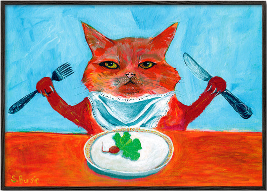 Vegan Cat - Sharyn Bursic