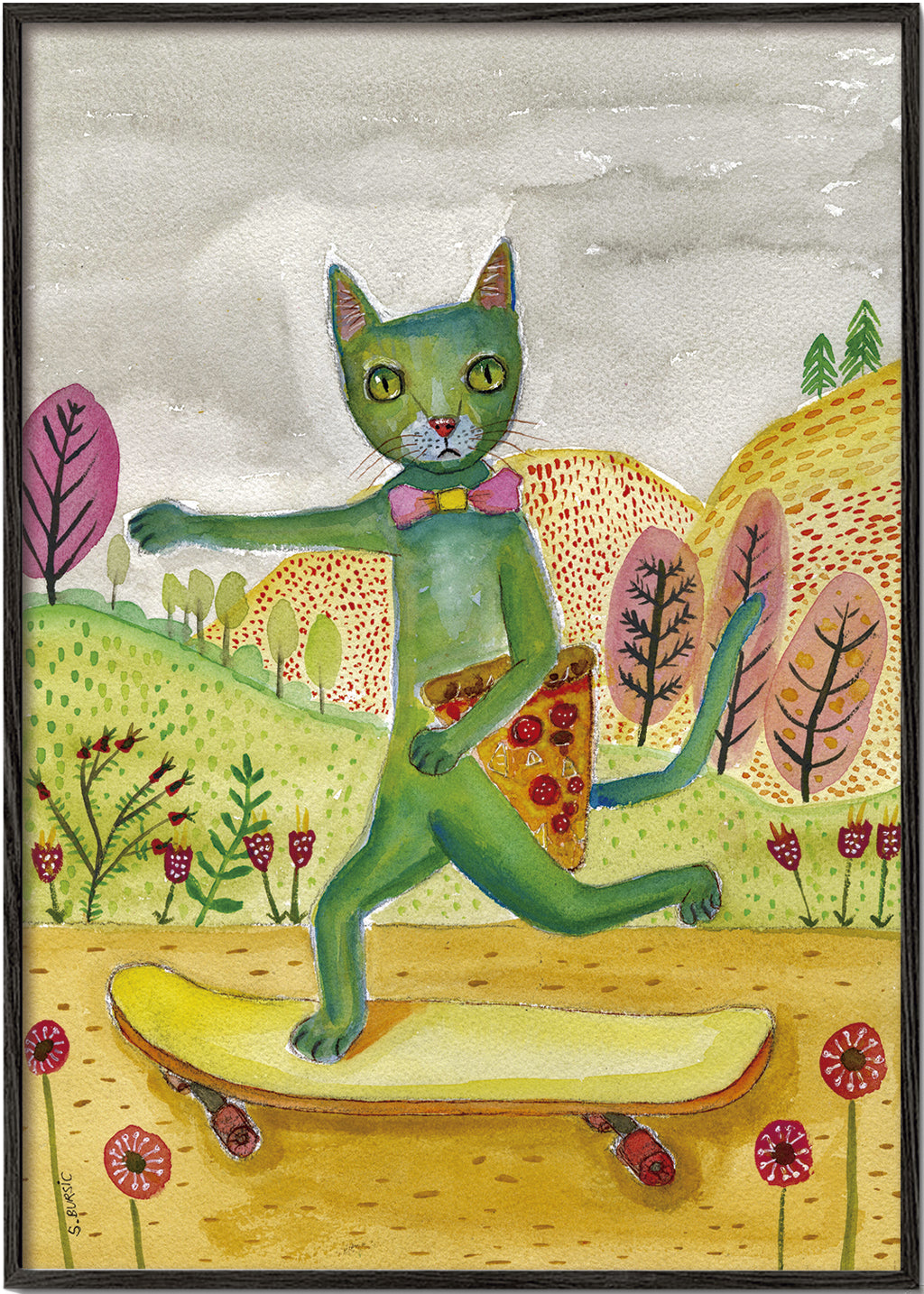 Pizza Cat - Sharyn Bursic