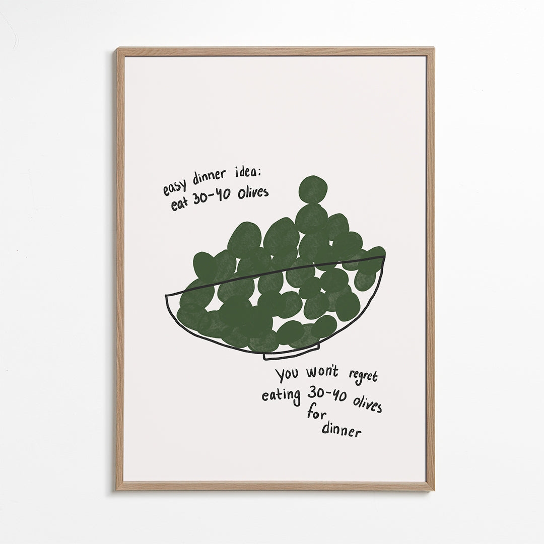 Olives for Dinner - Athene Fritsch