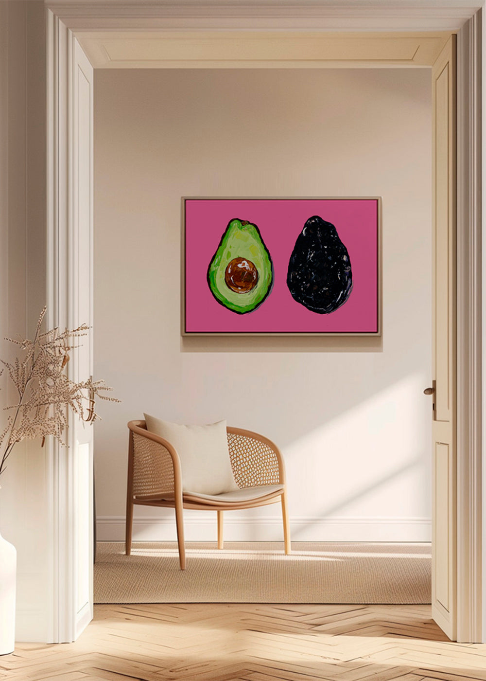 Avocado On Pink - Alice Straker