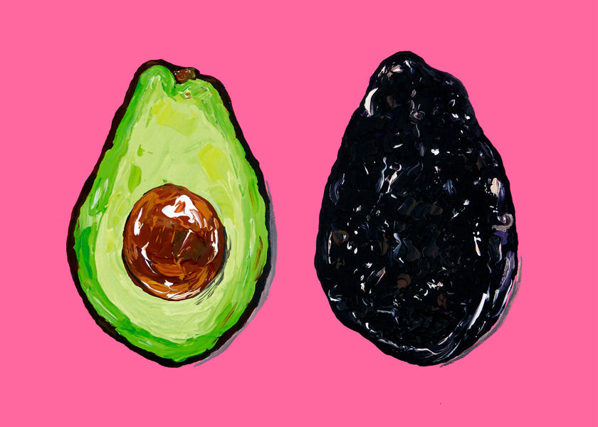 Avocado On Pink - Alice Straker