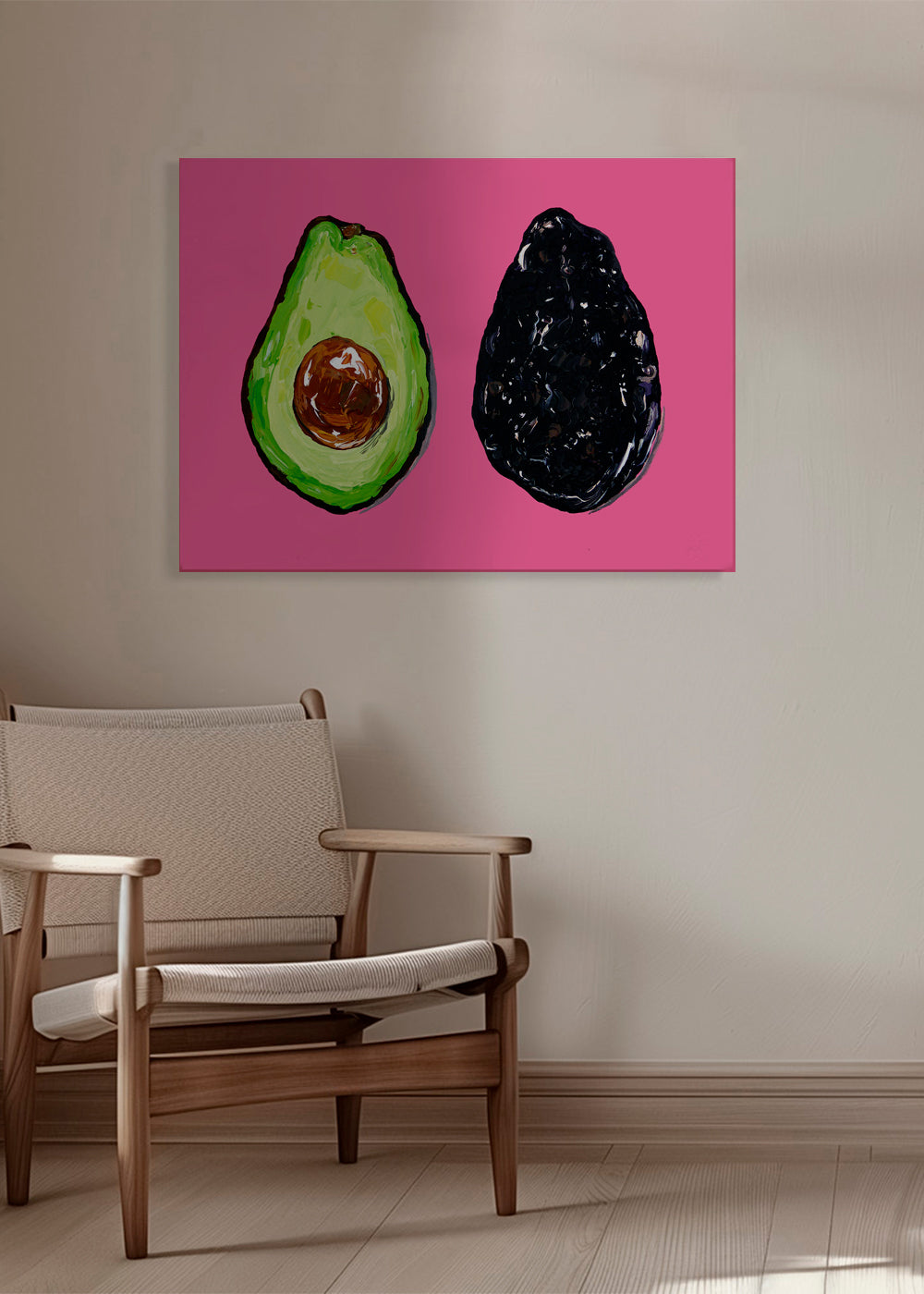 Avocado On Pink - Alice Straker