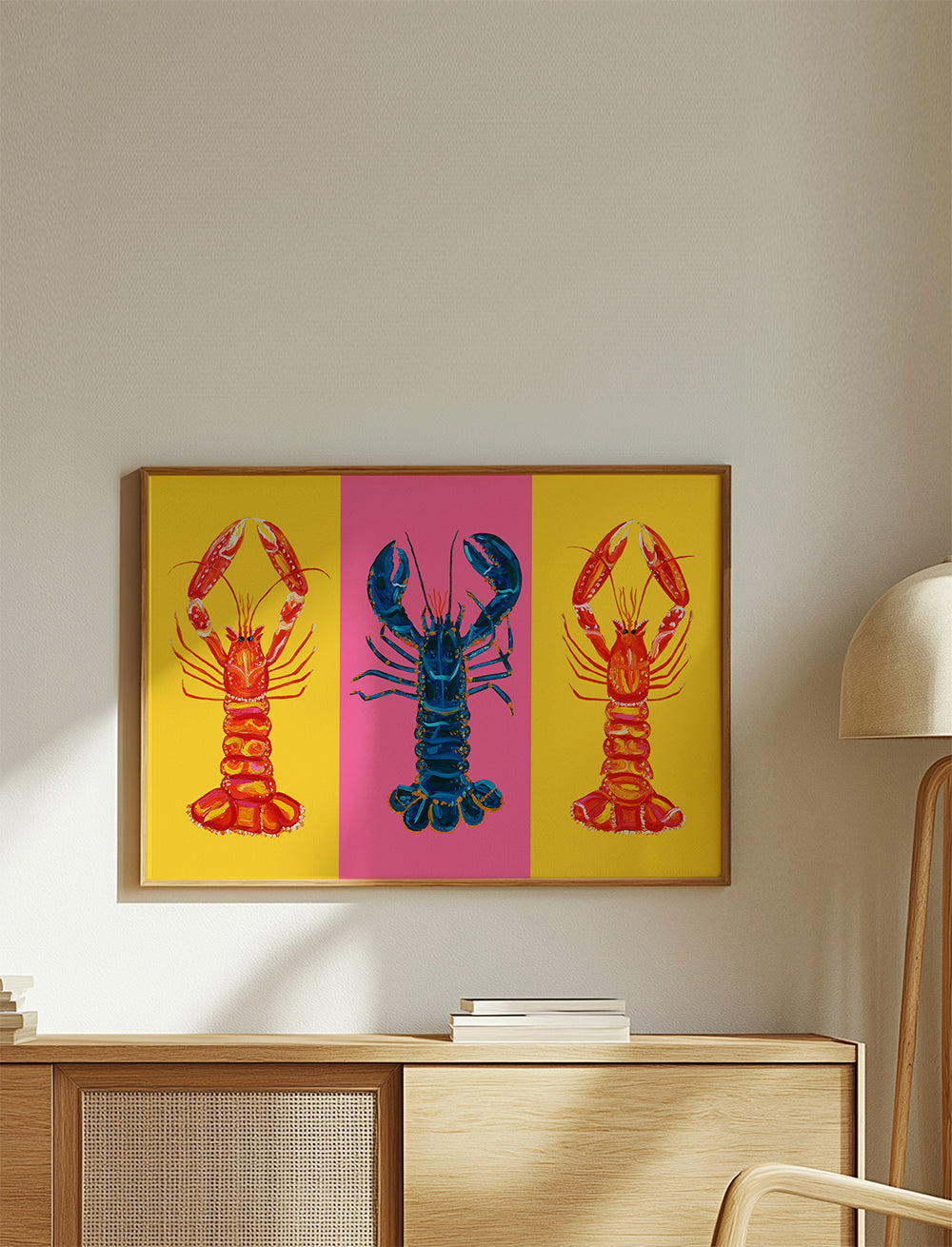 Lobster Langoustines Pop Art 2 - Alice Straker