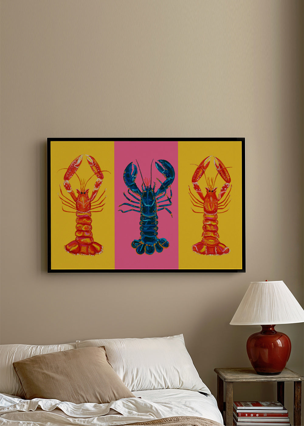 Lobster Langoustines Pop Art 2 - Alice Straker