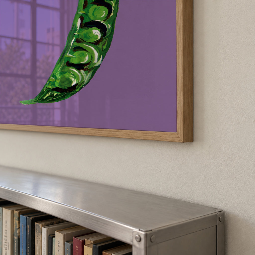 Peas In a Pod - Framed poster detail