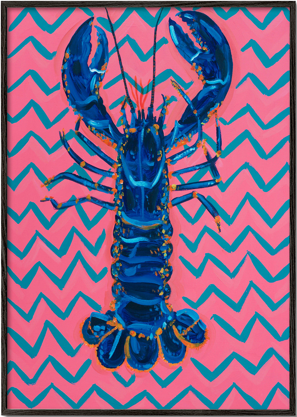 Lobster On Zigzag - Alice Straker