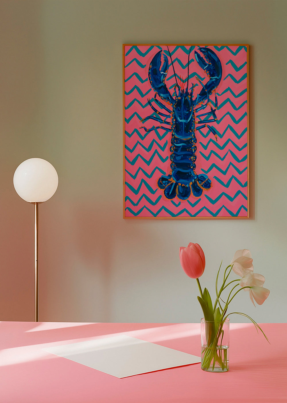 Lobster On Zigzag - Alice Straker