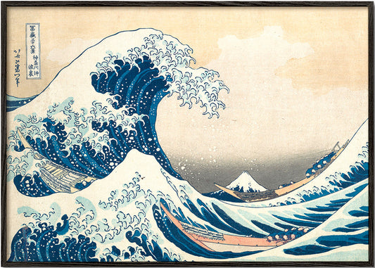 The Great Wave of Kanagawa - Katsushika Hokusai