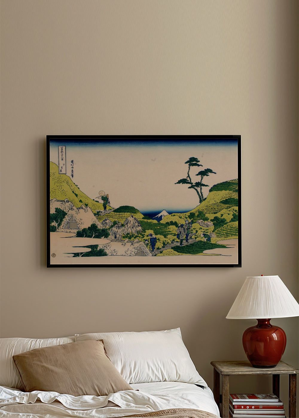 Shimomeguro - Katsushika Hokusai