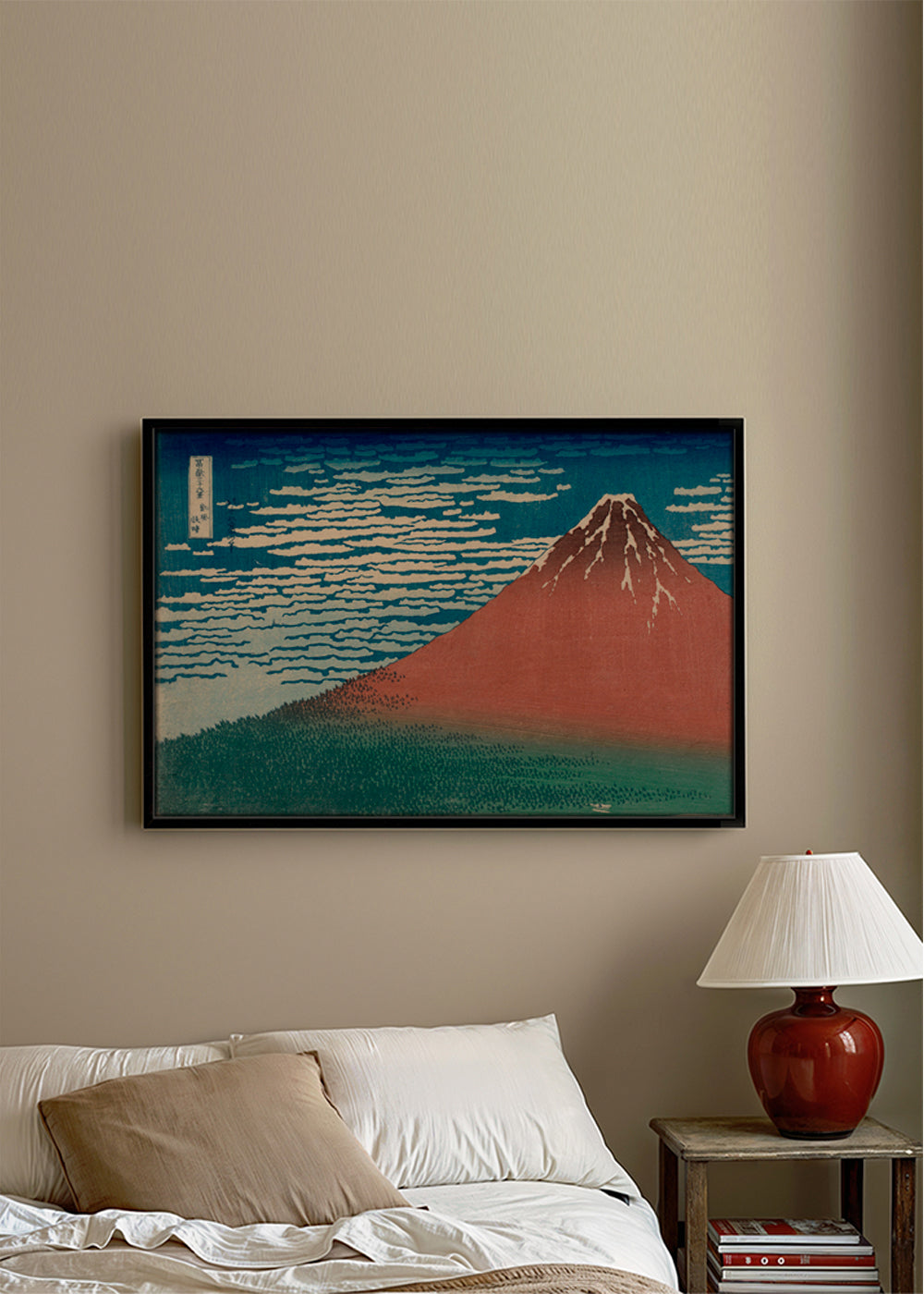 Red Fuji - Katsushika Hokusai