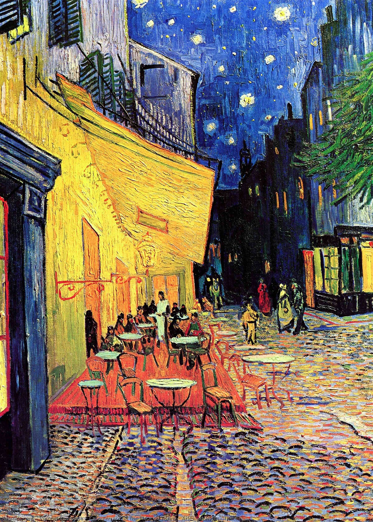 Café Terrace at Night - Van Gogh - Unframed art print