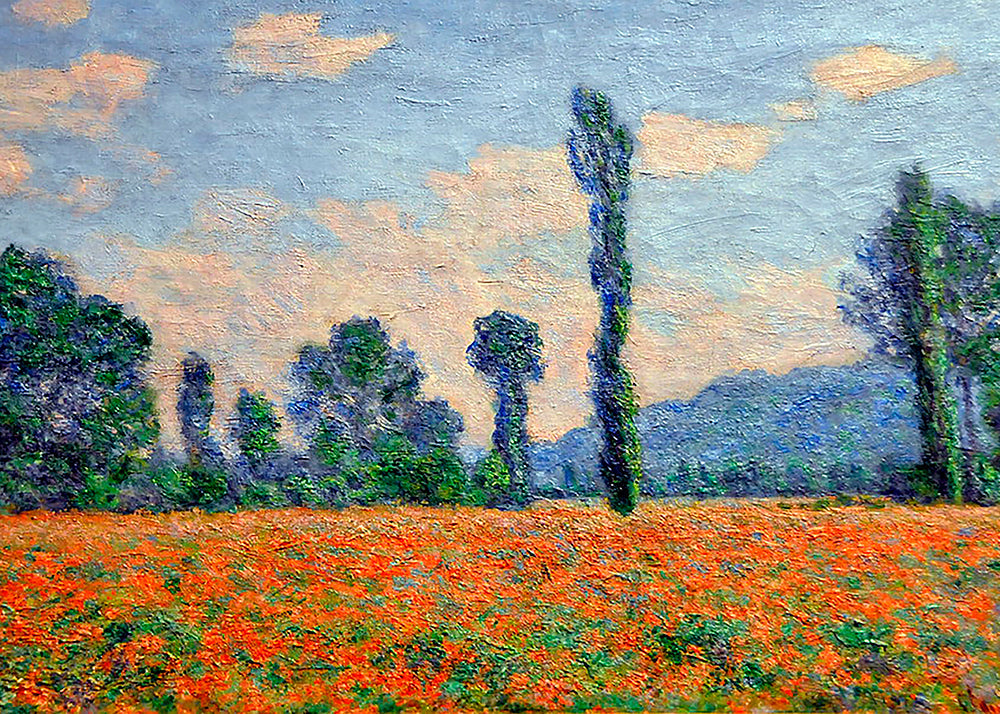 Mohnfield - Claude Monet