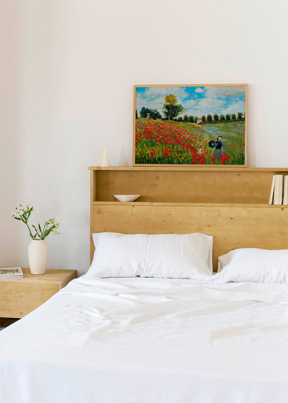 Poppy Field in Argenteuil - Claude Monet