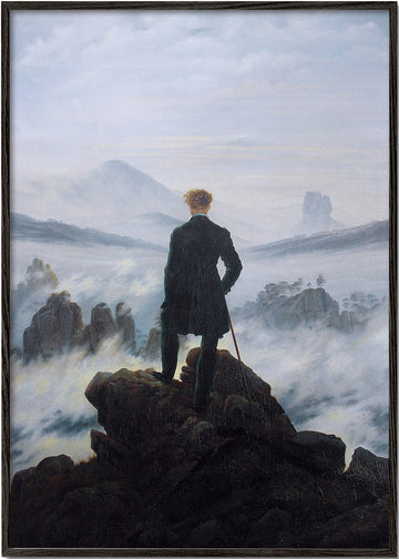 Wanderer Above the Sea of Fog - Caspar David Friedrich