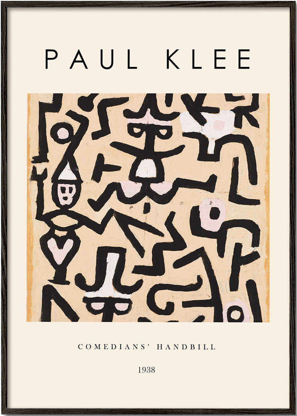 Comedians' Handbill Exhibition - Paul Klee