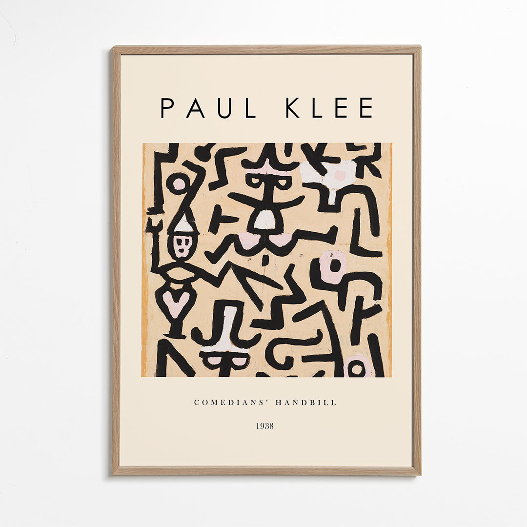 Comedians' Handbill Exhibition - Paul Klee