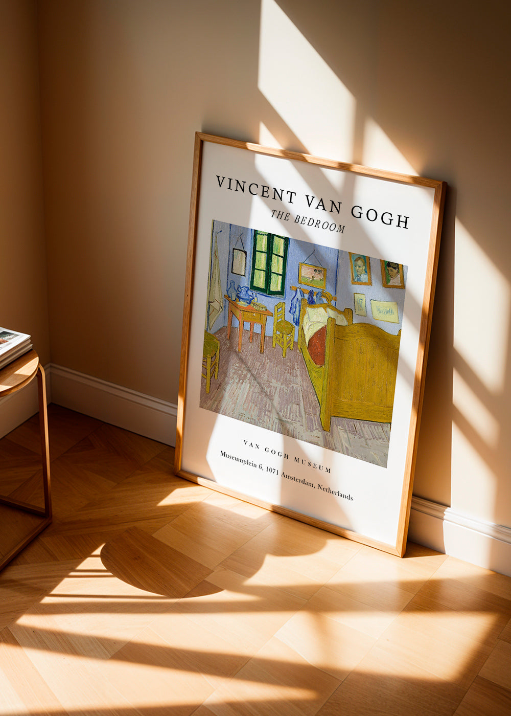 Van Gogh's Bedroom in Arles Exhibition White - Van Gogh