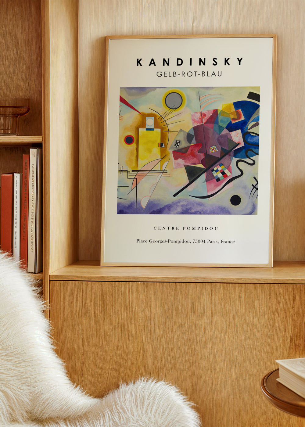 Gelb-Rot-Blau Exhibition White - Vasili Kandinsky