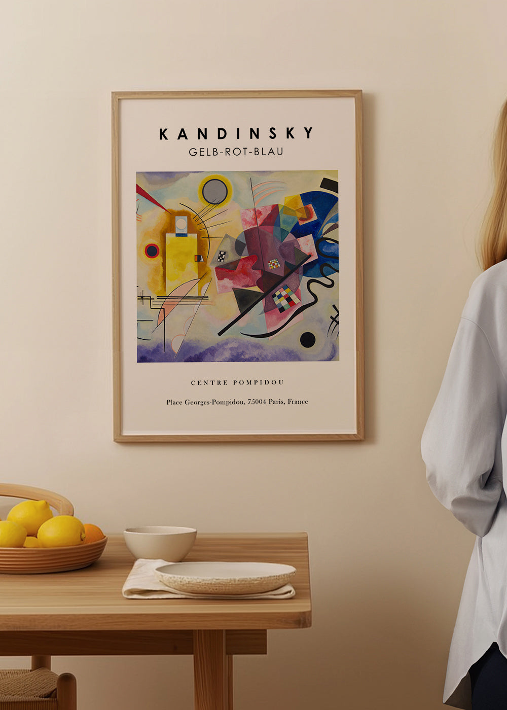 Gelb-Rot-Blau Exhibition White - Vasili Kandinsky