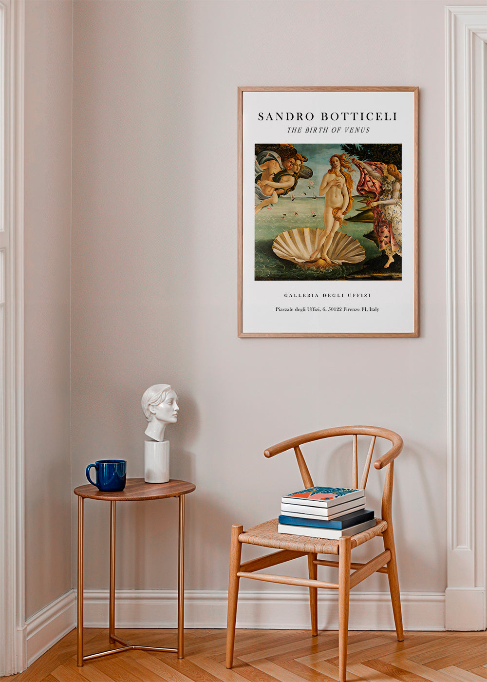Classic Birth of Venus print by Botticelli | Wall art, framed