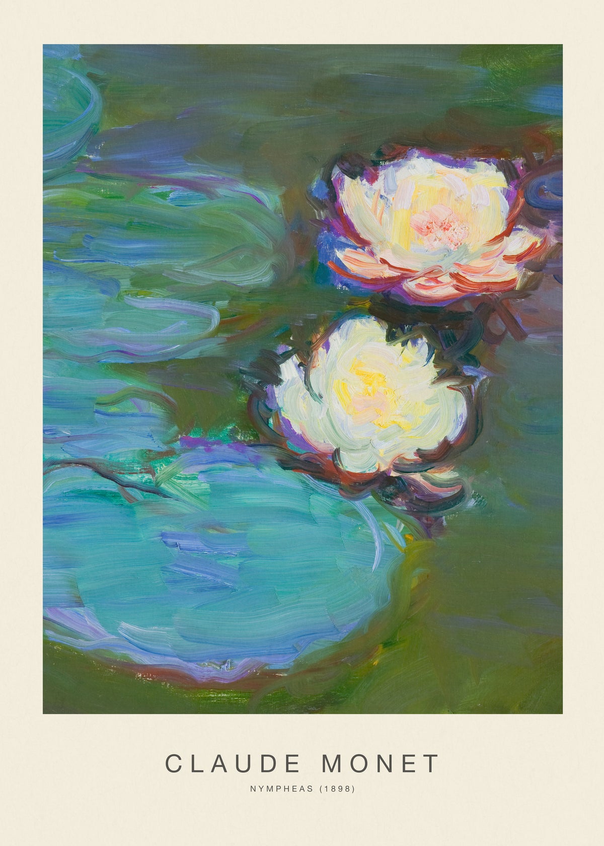 Nympheas (Special Edition) - Claude Monet - Unframed art print