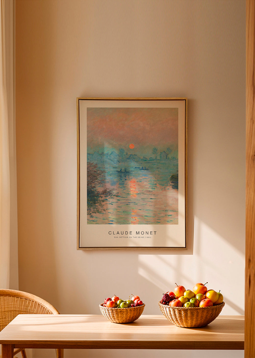 Sun Setting on the Seine (Special Edition) - Claude Monet