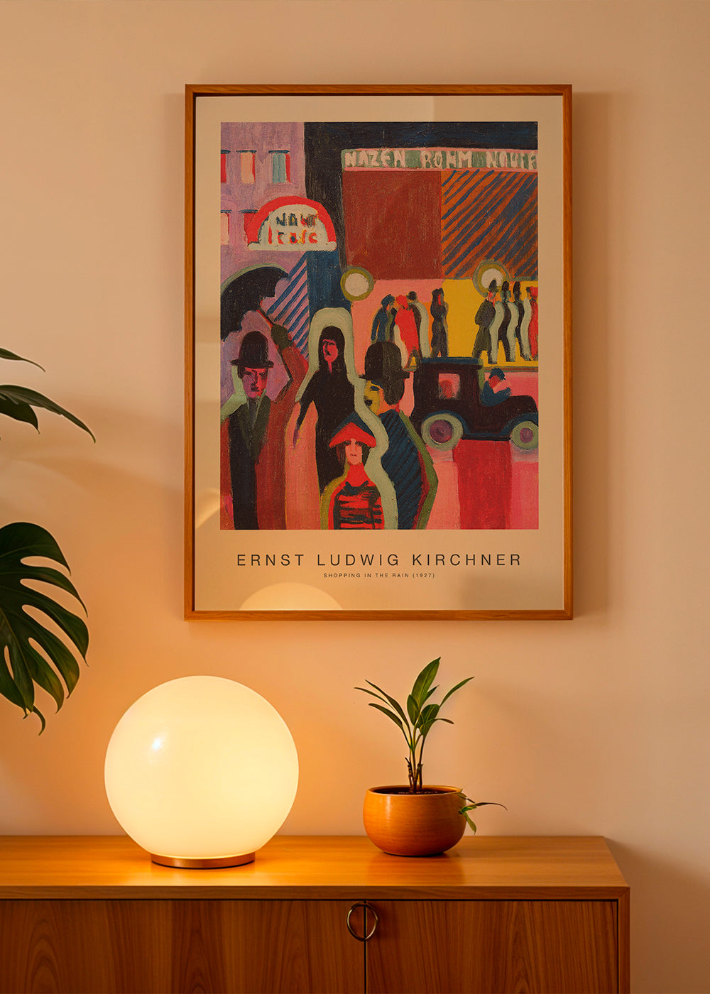 Shopping in the Rain (Special Edition) - Ernst Ludwig Kirchner