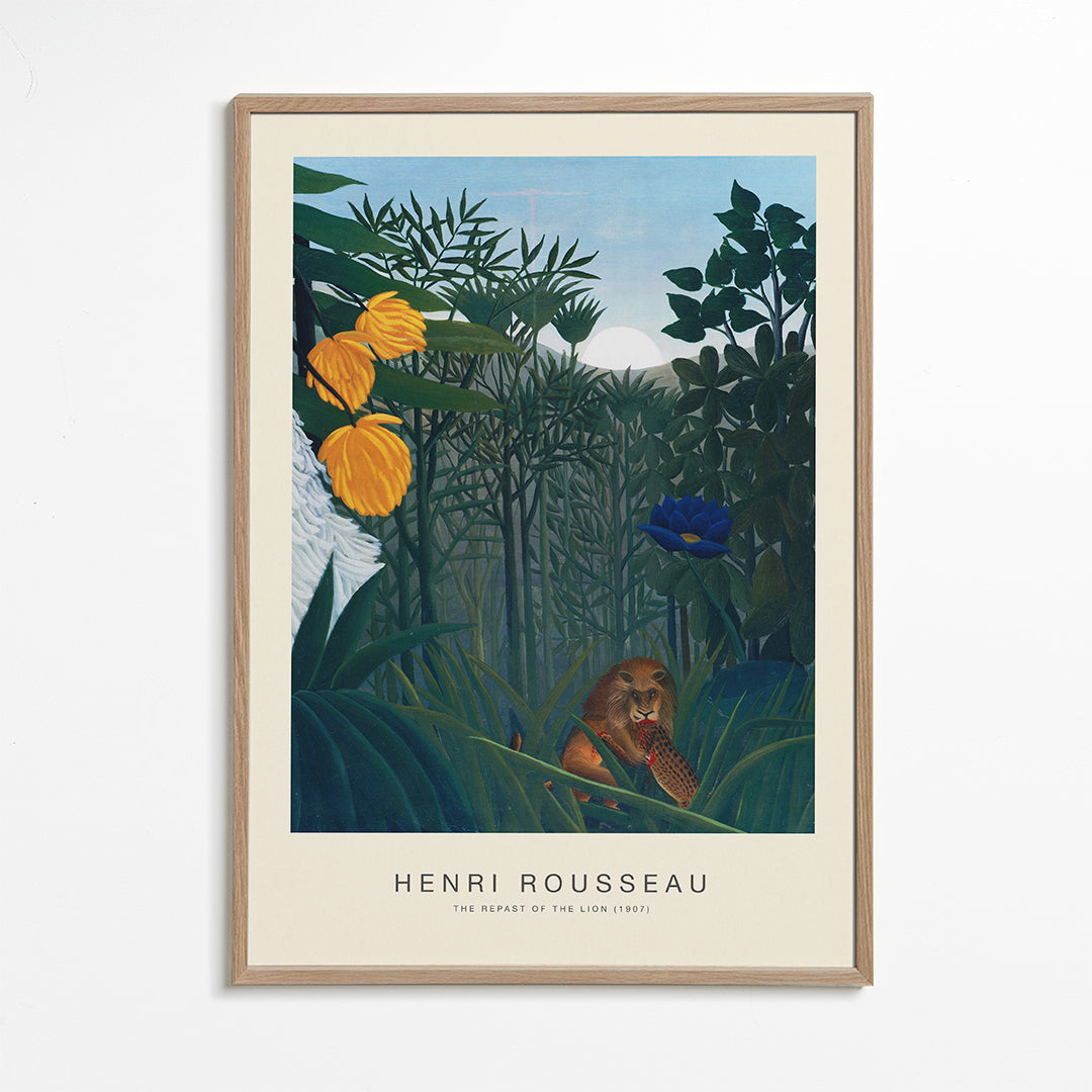 The Repast of the Lion (Special Edition) - Henri Rousseau