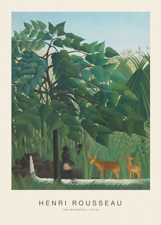 The Waterfall (Special Edition) - Henri Rousseau