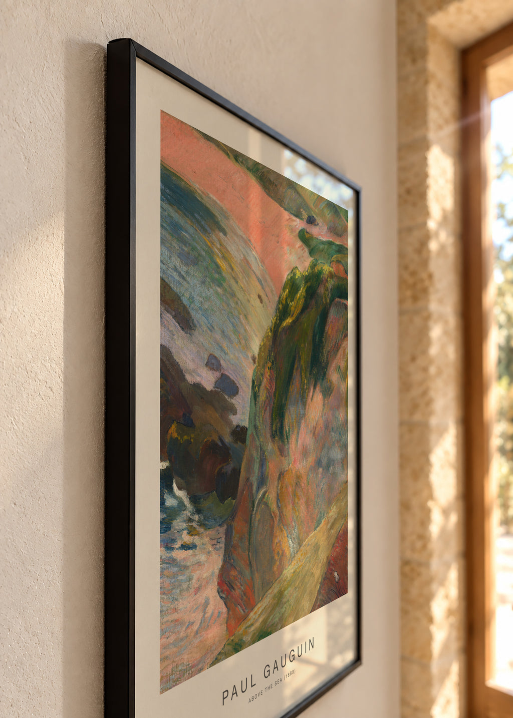 Above the Sea (Special Edition) - Paul Gauguin - Framed poster detail