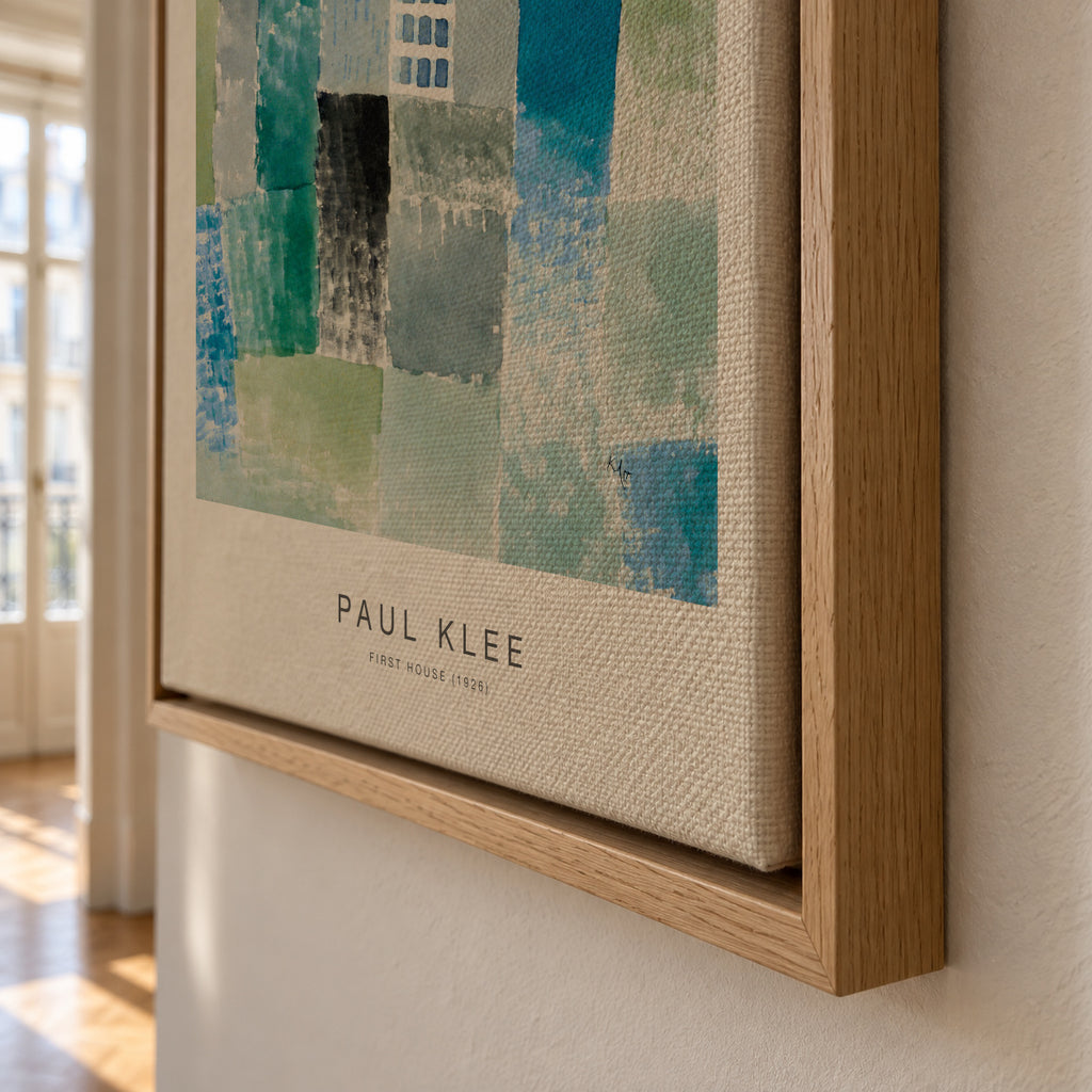 First House (Special Edition) - Paul Klee - Framed canvas detail
