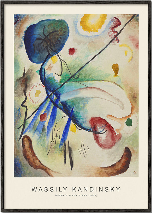 Water &amp; Black Lines (Special Edition) - Wassily Kandinsky