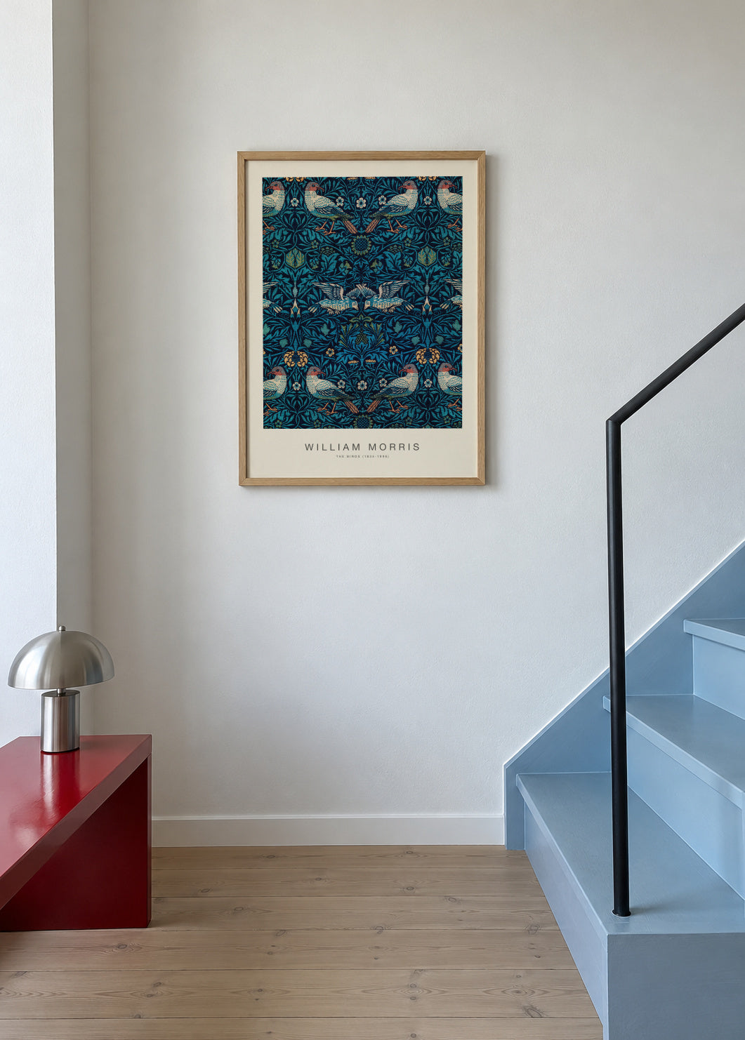 The Birds (Special Edition) - William Morris - Framed poster in an interior