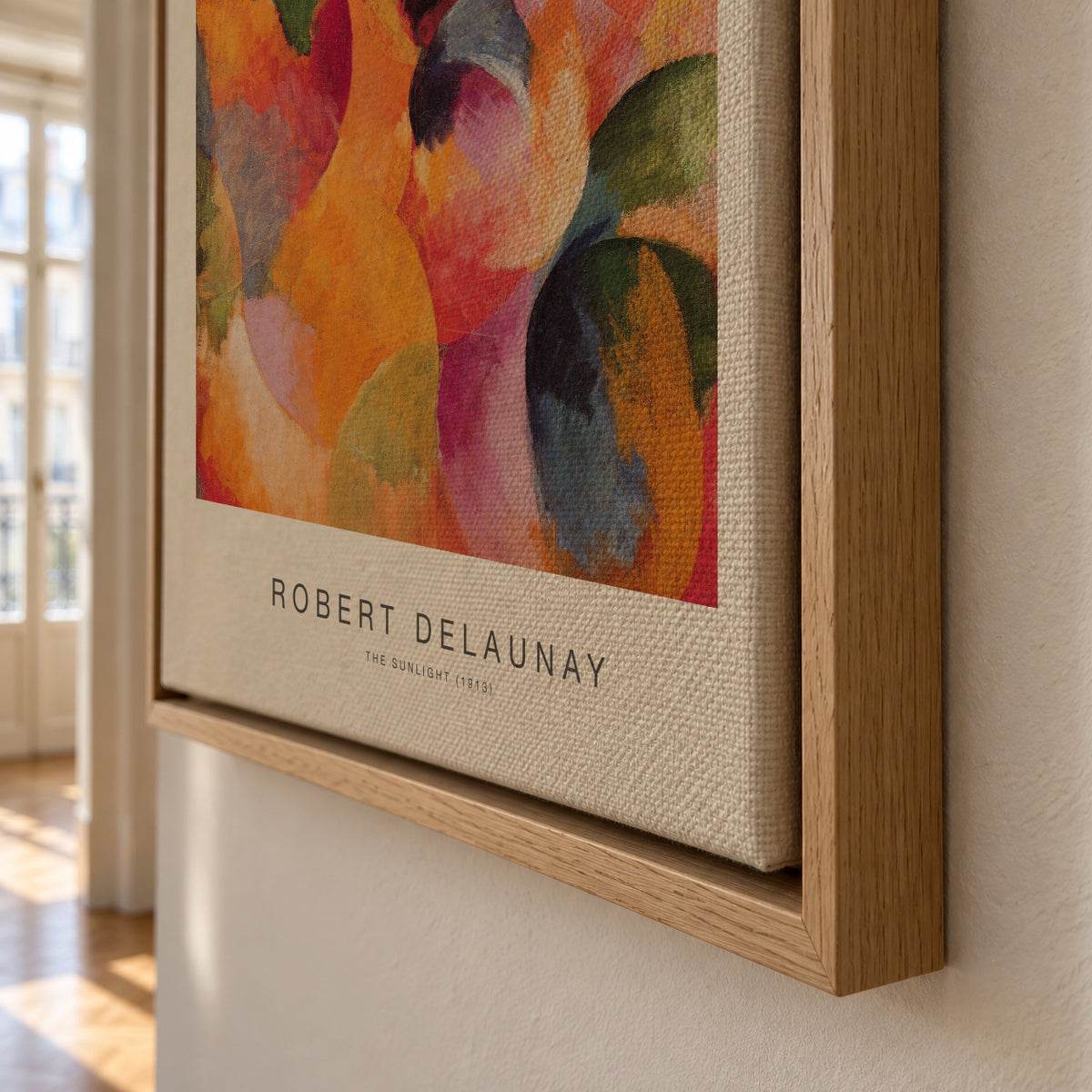The Sunlight (Special Edition) - Robert Delaunay - Framed canvas detail