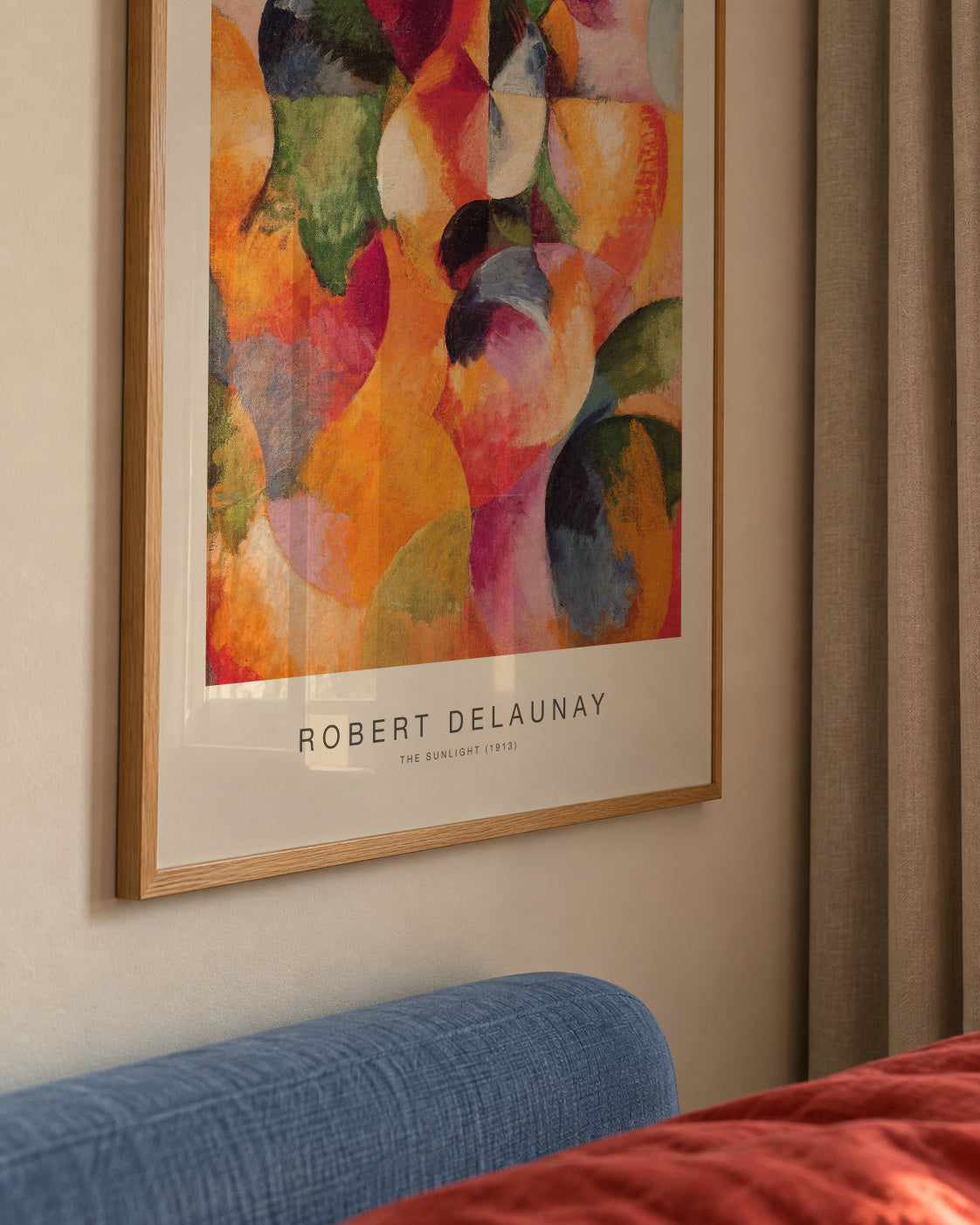 The Sunlight (Special Edition) - Robert Delaunay - Framed poster detail