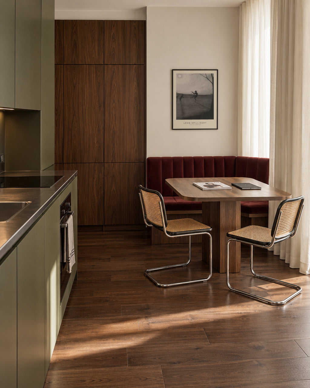 Faun by Moonlight (Special Edition) - Léon Spilliaert - Framed poster in an interior