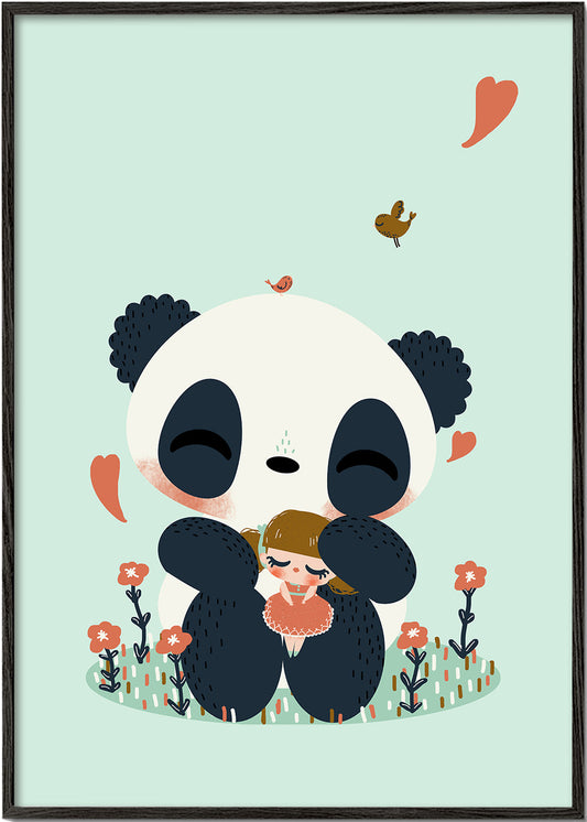 The Panda and the Little Girl