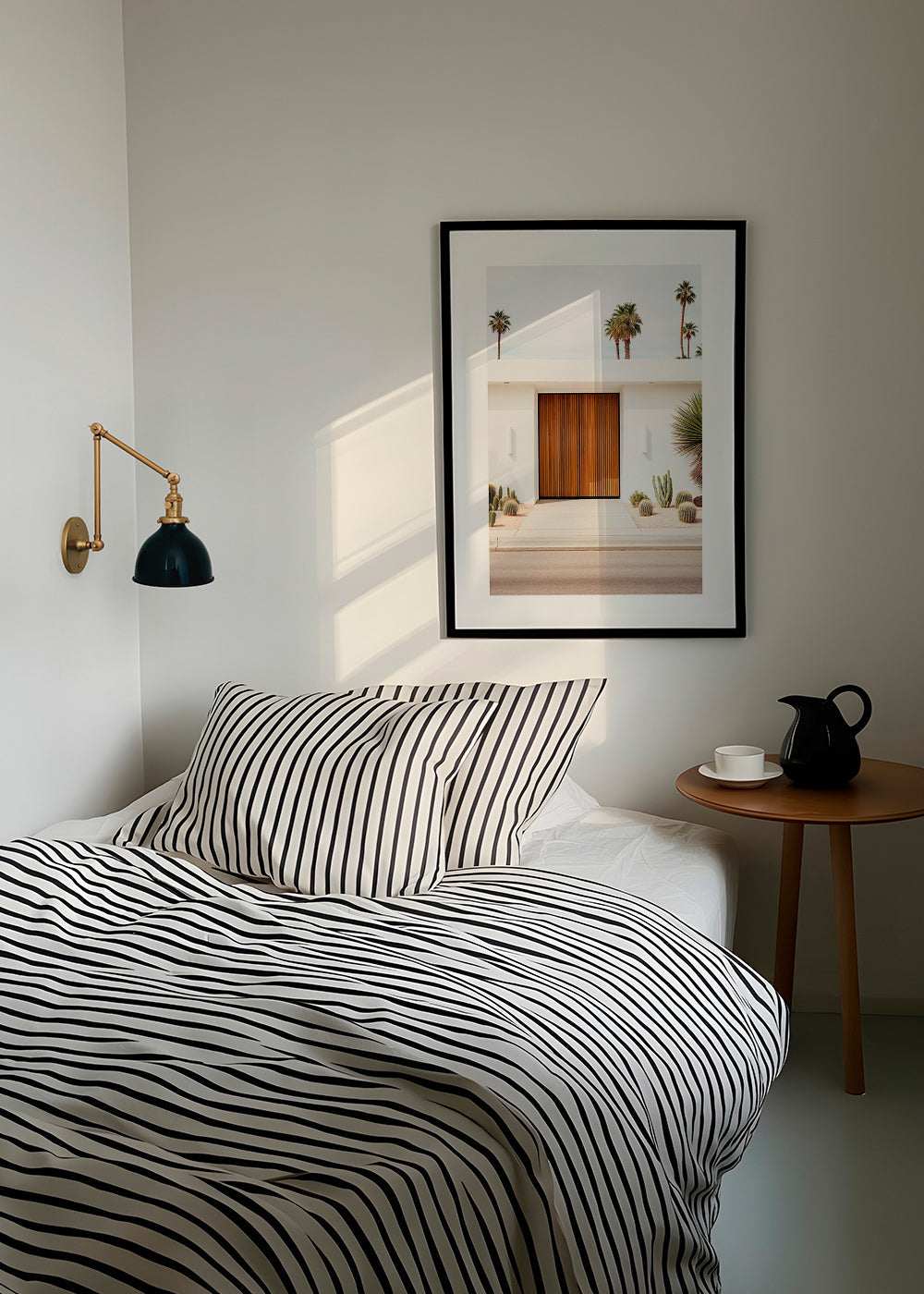 Architectural photograph with slatted door – Product2