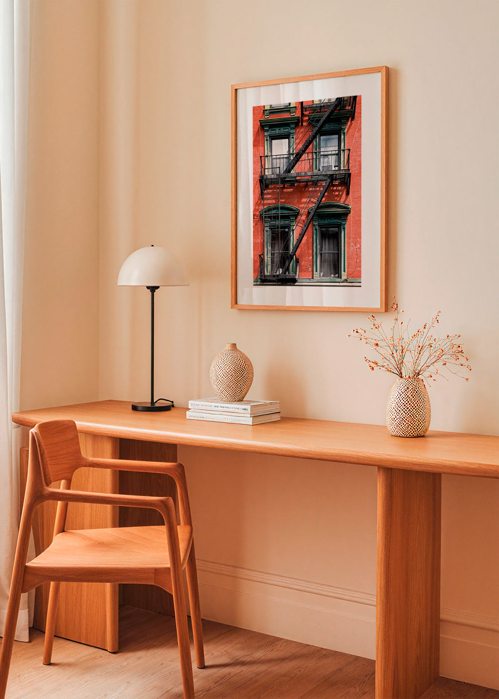 City art: NY facade with fire escape – Product3