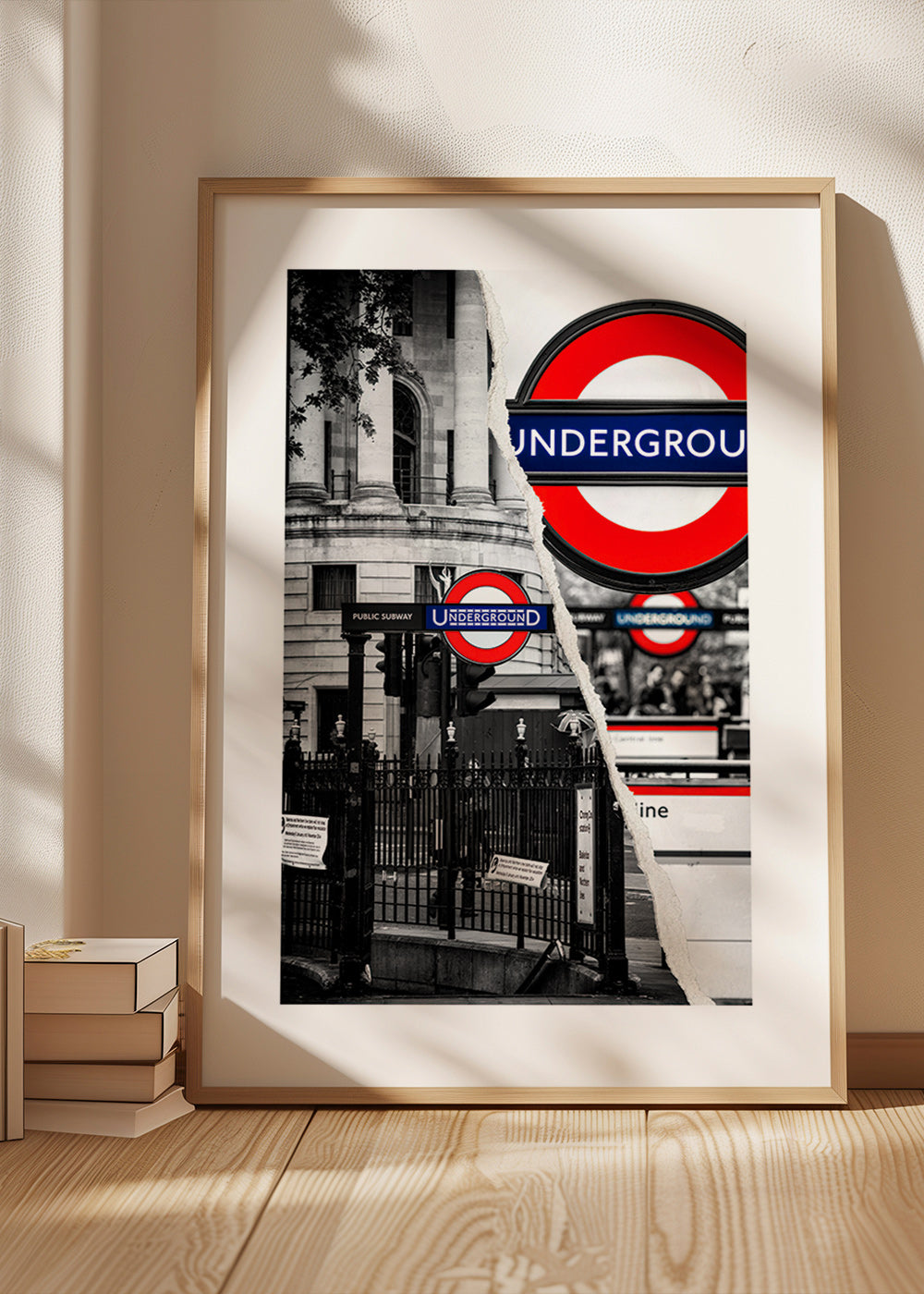 City art featuring Underground sign in London – Product1