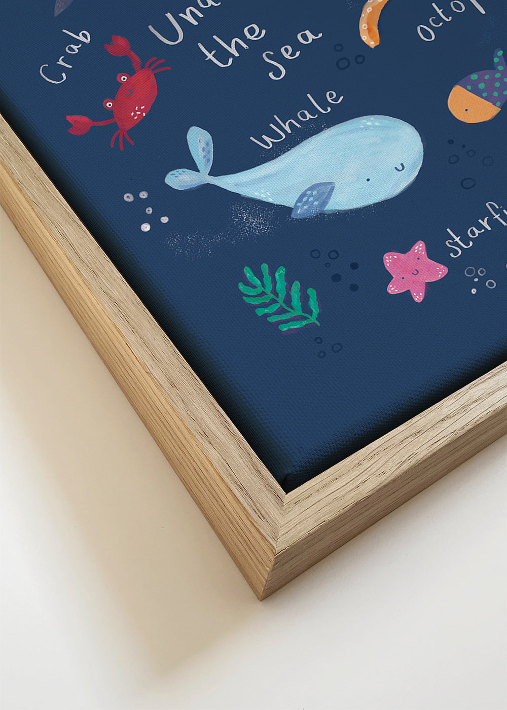 Under the sea kids art print